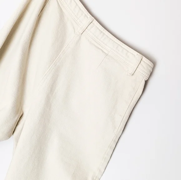 WILFRED Modern Utility Pant Wide Leg Trouser GD Birch White 2 Aritzia - Picture 8 of 13